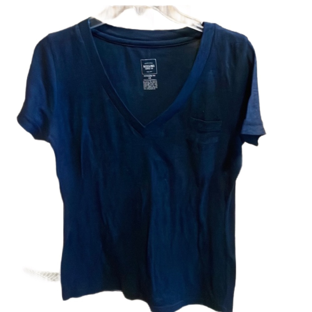 ⭐️Mossimo supply company blue pocket tee shirt size medium